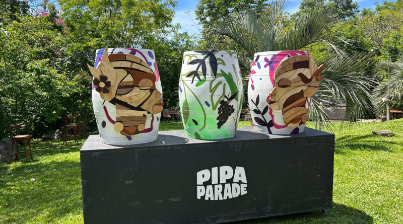 Pipa Parade 2026, a maior exposição de arte a céu aberto do Sul do Brasil será realizada de 12 de janeiro a 12 de março do próximo ano, com foco na promoção da Vindima Gaúcha. Fotos: Enfato/Divulgação