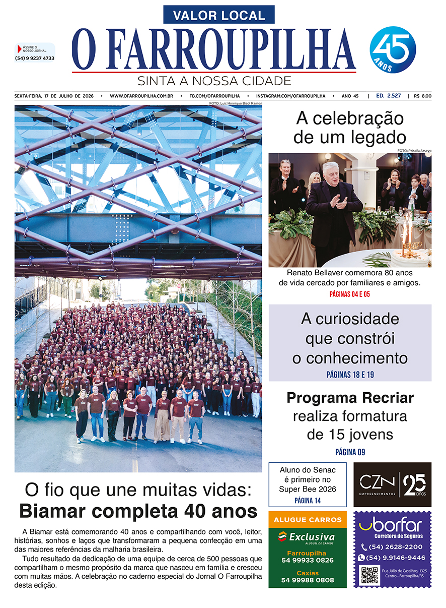 O FARROUPILHA EDIÇÃO IMPRESSA 17–07–2026